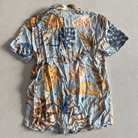 Volcom Scrap Floral Shirt in Sea Glass ASO John B in Outer Banks - Picture 4 of 8